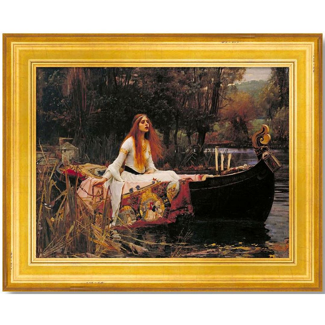 The Lady of Shalott - John William Waterhouse (c. 1888)