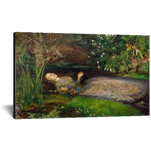Ophelia - John Everett Millais (c. 1851-2)